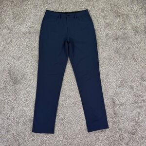 Ministry of Supply Kinetic Five-Pocket Pants Navy Blue Mens 32 Primeflex Stretch